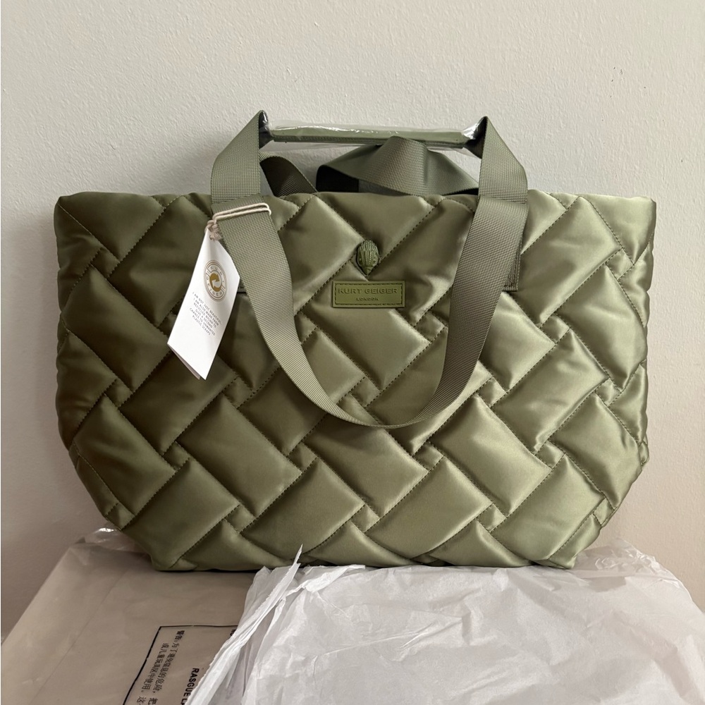 Kurt Geiger Sage Quilted Tote Bag